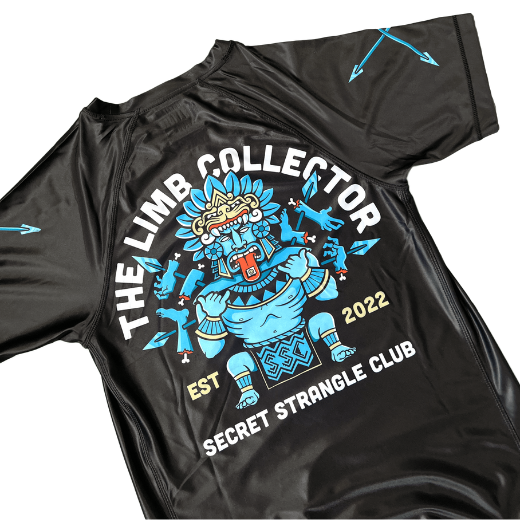 Ladies Limb Collector BJJ Rashguard - Short Sleeve - Black