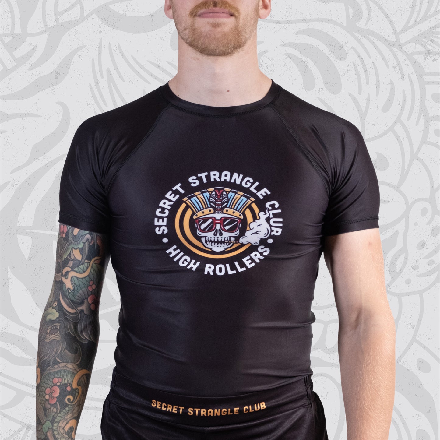 High Rollers BJJ Rash Guard