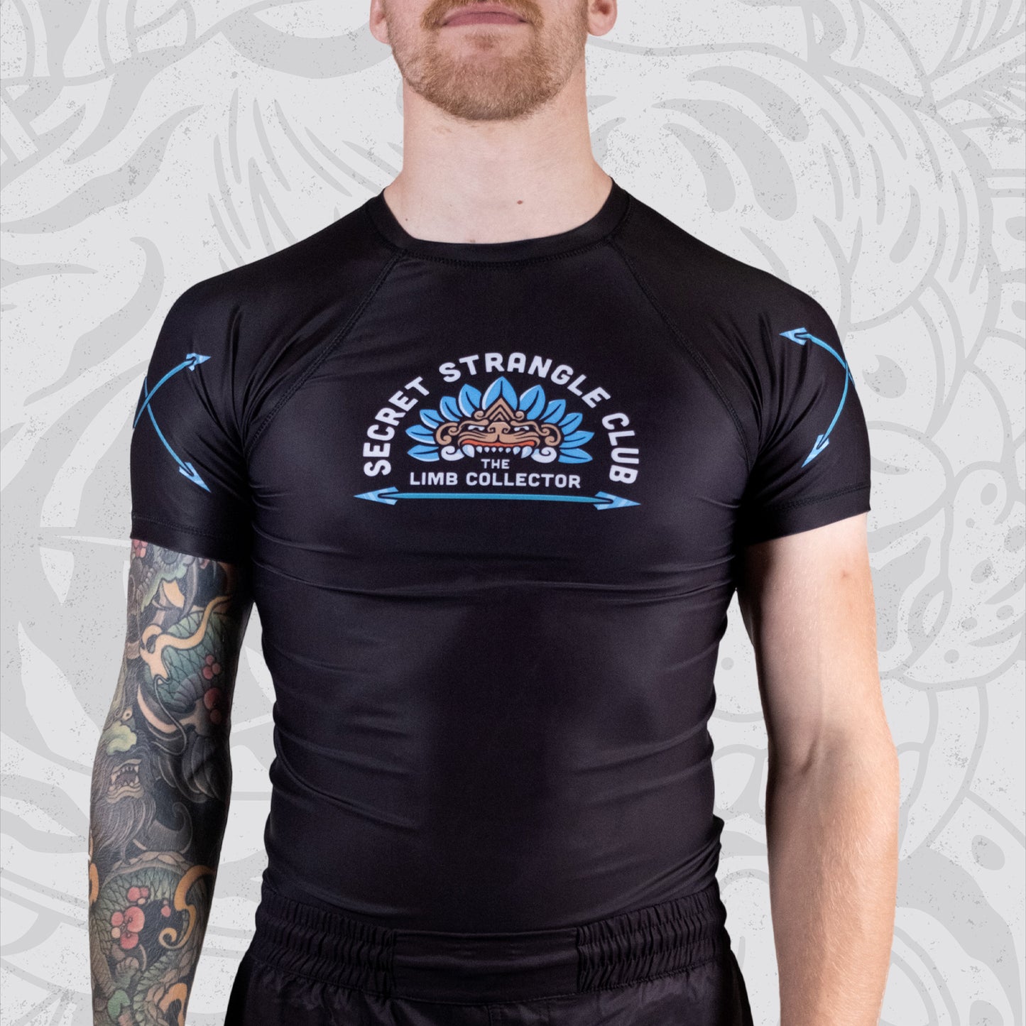 Limb Collector Rashguard - Short Sleeve - Black