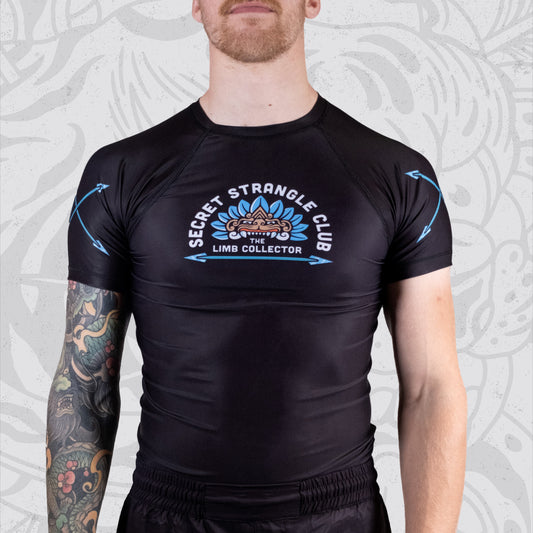 Limb Collector Rashguard - Short Sleeve - Black