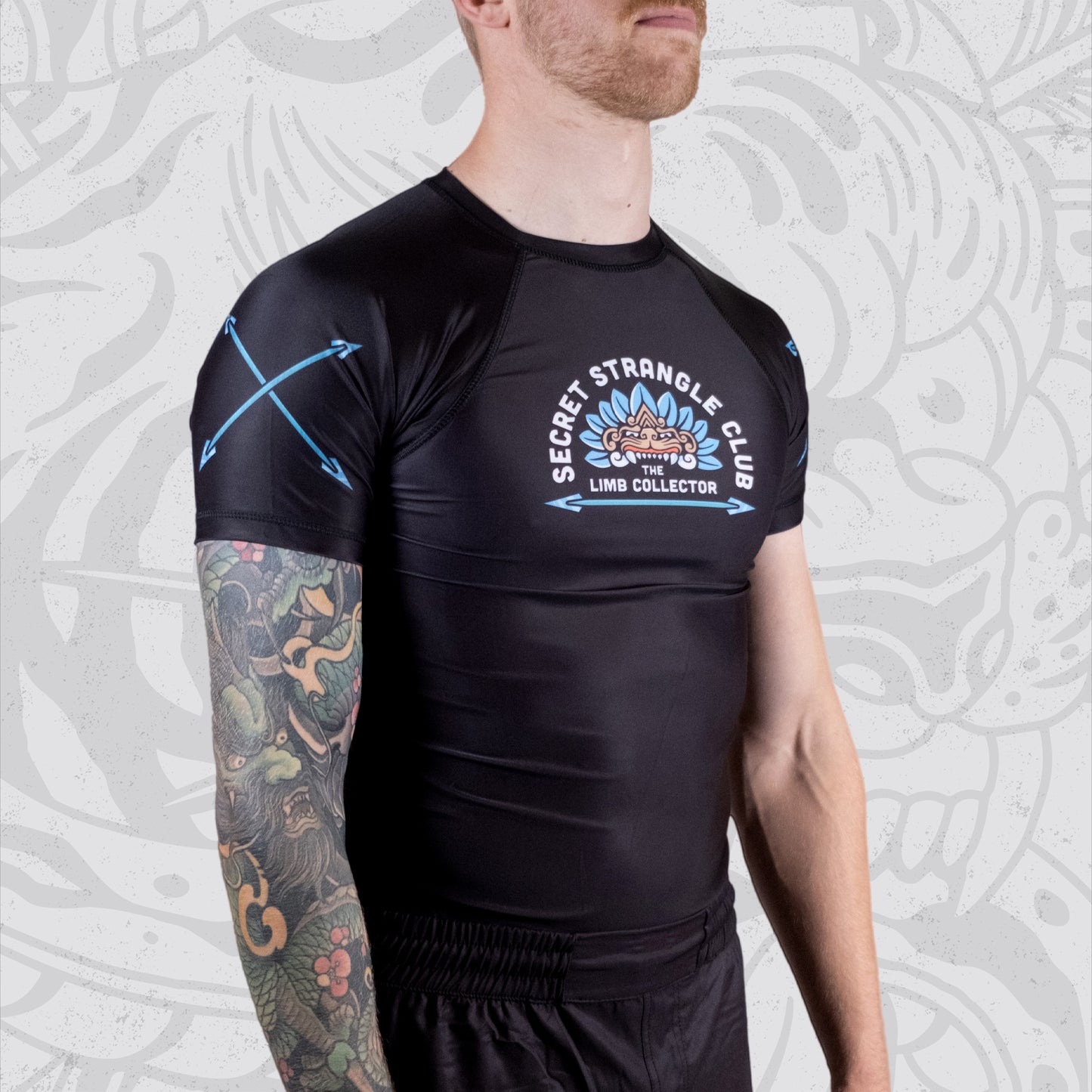 Limb Collector Rashguard - Short Sleeve - Black