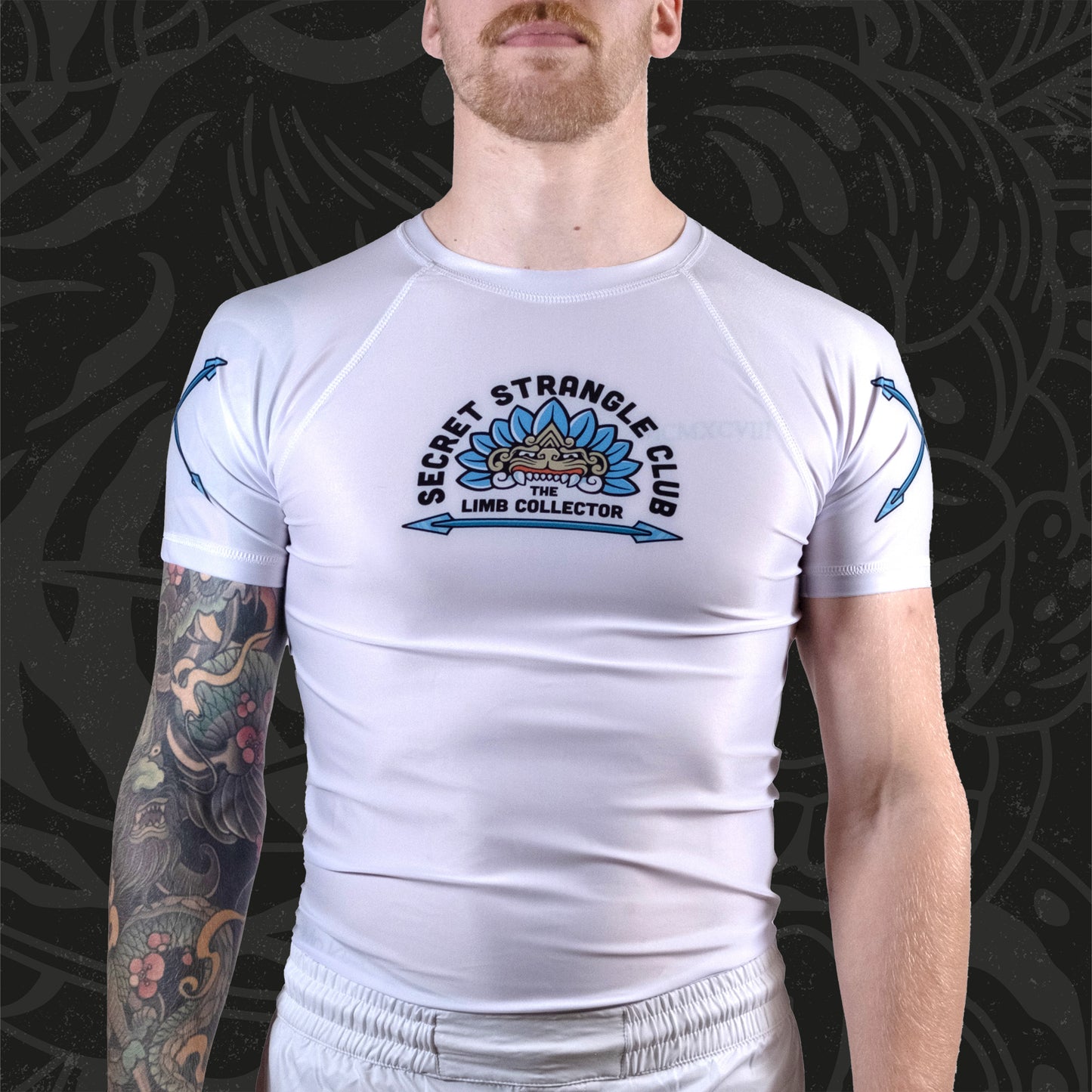 Limb Collector Rashguard - Short Sleeve - White