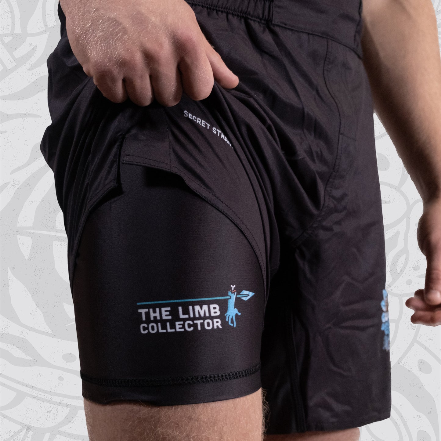 Limb Collector BJJ Shorts - Black