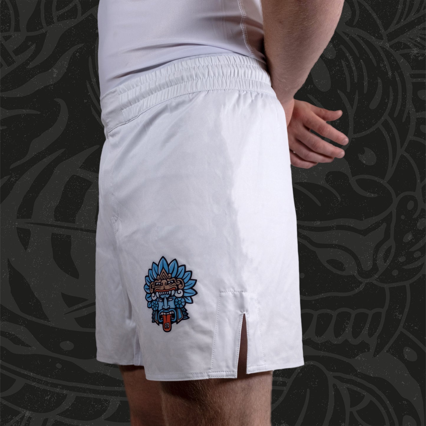 Limb Collector BJJ Shorts - White