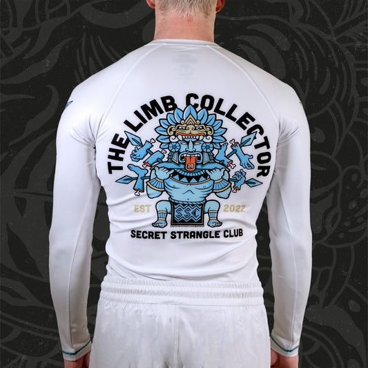 Limb Collector Rashguard - Long Sleeve - White