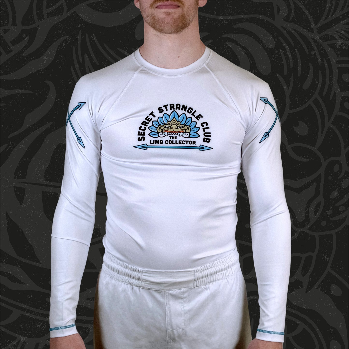 Limb Collector Rashguard - Long Sleeve - White