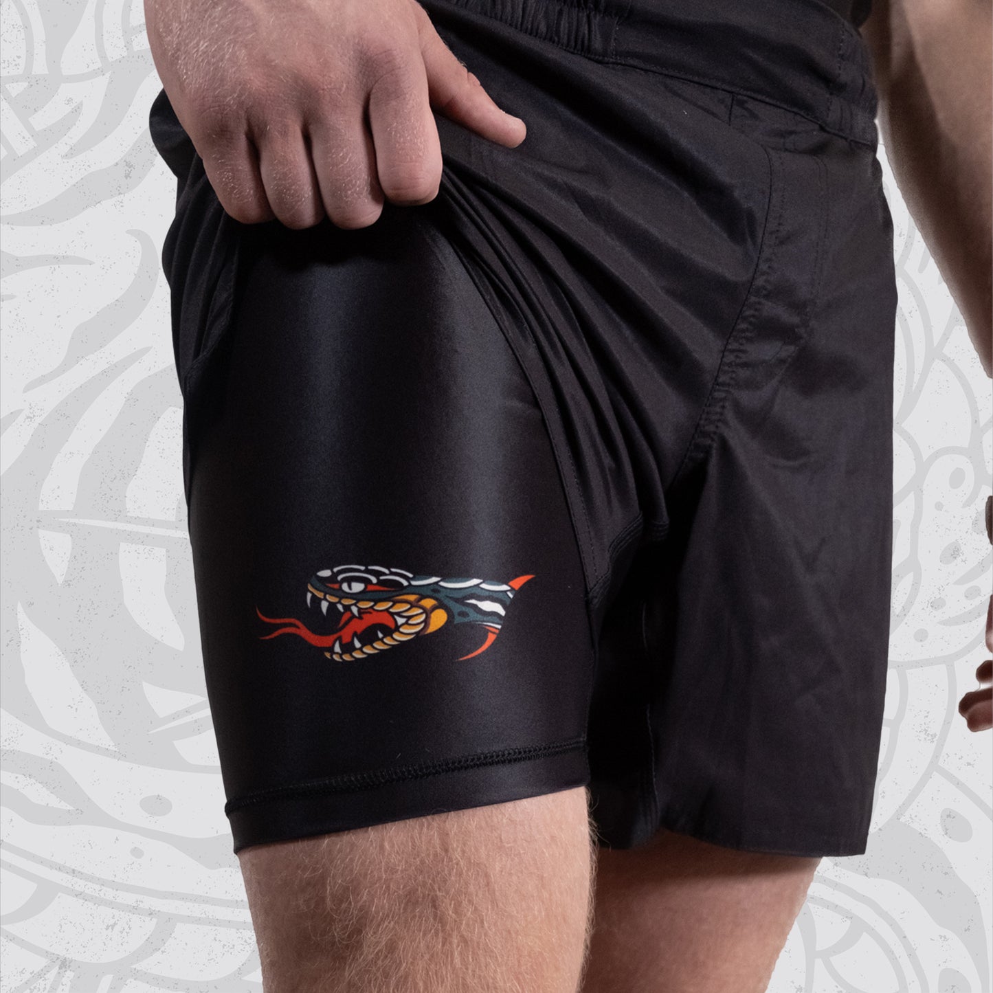 Tiger Attack BJJ Shorts