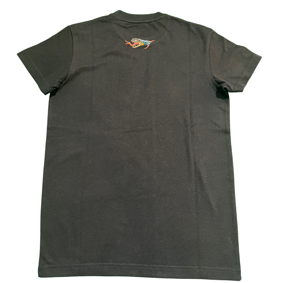 bjj tshirt tiger attack black
