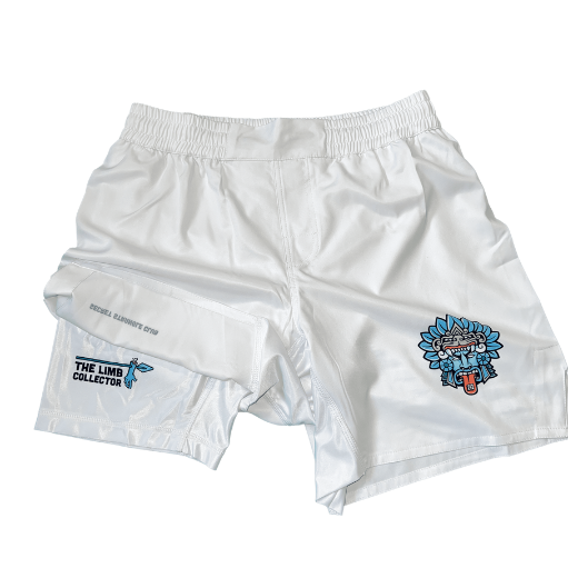 Limb Collector BJJ Shorts - White