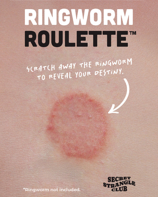 Ringworm Roulette™ Scratch Card